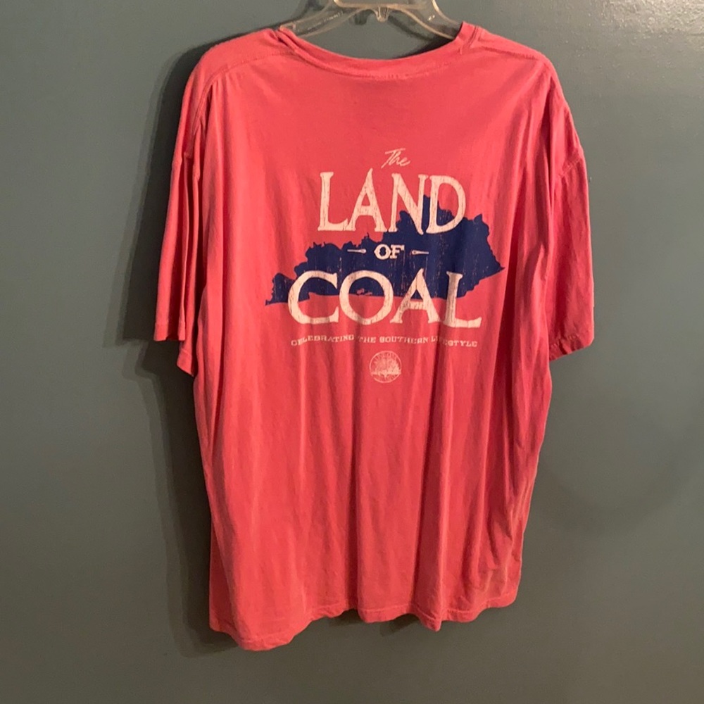 Land of coal pocket tee